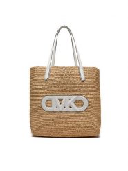 MICHAEL Michael Kors Torebka 30S4SZAT4O Beżowy. Brązowe torebki klasyczne damskie MICHAEL Michael Kors, z tworzywa sztucznego, bez dodatków. Za 899.99 zł.