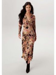 Aniston Sukienka w kolorze jasnobrązowym ze wzorem rozmiar: 44. Brązowe sukienki damskie Aniston, bez wzorów, z wiskozy, bez ramiączek. Za 82.99 zł.