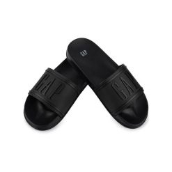 Damskie klapki sportowe miejskie na basen plażę czarne GAP AUSTIN. Czarne klapki damskie GAP, bez wzorów, bez obcasa, bez zapięcia. Za 79.00 zł.