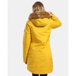 Płaszcz damski Kilpi Peru. Żółte płaszcze damskie Kilpi, l, bez wzorów, bez kaptura. Za 680.25 zł.