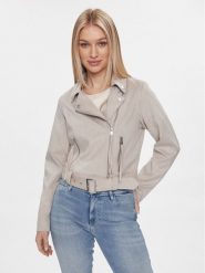 Guess Kurtka przejściowa Celeste W4RL10 WFWQ0 Szary Regular Fit. Szare kurtki damskie Guess, m, z aplikacjami, z syntetyku, bez kaptura. Za 433.88 zł.