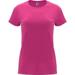 Damska Koszulka Z Krótkim Rękawem Capri. Czerwone bluzki damskie ROLY, xl, bez wzorów, sportowe, bez kołnierzyka, bez ramiączek. Za 31.99 zł.