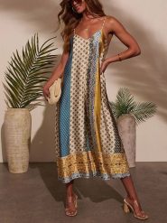 LA Angels Kombinezon w kolorze beżowo-zielonym rozmiar: L. Brązowe kombinezony damskie LA Angels, l, bez wzorów, bez kołnierzyka, bez ramiączek. Za 203.95 zł.