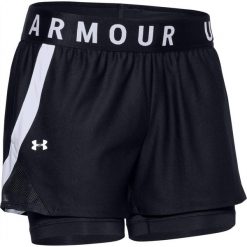 Spodnie do biegania damskie Under Armour Play UP 2IN1. Białe spodnie sportowe damskie Under Armour, m, bez wzorów, do biegania. Za 254.00 zł.