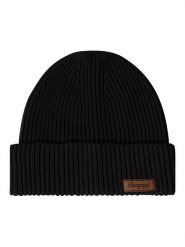 Bergans Czapka beanie w kolorze czarnym rozmiar: onesize. Czarne czapki damskie Bergans, bez wzorów, prążkowane. Za 184.89 zł.