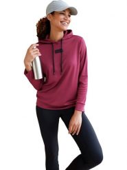 WITT WEIDEN Bluza w kolorze czerwonym rozmiar: 52/54. Czerwone bluzy damskie WITT WEIDEN, bez wzorów, z kapturem. Za 68.95 zł.