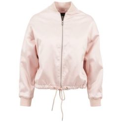 Parka dla kobiet Urban Classic satin kimono. Czerwone parki damskie Urban Classics, na zimę, bez kaptura. Za 338.00 zł.