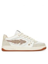 Enterprise Japan Sneakersy BB5007 PX214 Biały. Białe obuwie sportowe damskie Enterprise Japan, ze skóry, bez zapięcia. Za 669.99 zł.