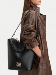 Nine West Torebka EO-HIDDEN CHARM-LDA9444 Czarny. Czarne torebki klasyczne damskie Nine West, bez dodatków. Za 299.99 zł.
