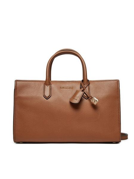 MICHAEL Michael Kors Torebka 30F4GETS2L Brązowy. Brązowe torebki klasyczne damskie MICHAEL Michael Kors, ze skóry, bez dodatków. Za 739.99 zł.