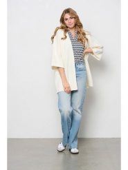 &Co Woman Kardigan "Berlin" w kolorze kremowym rozmiar: XL. Brązowe kardigany damskie &Co Woman, xl, bez wzorów. Za 110.04 zł.