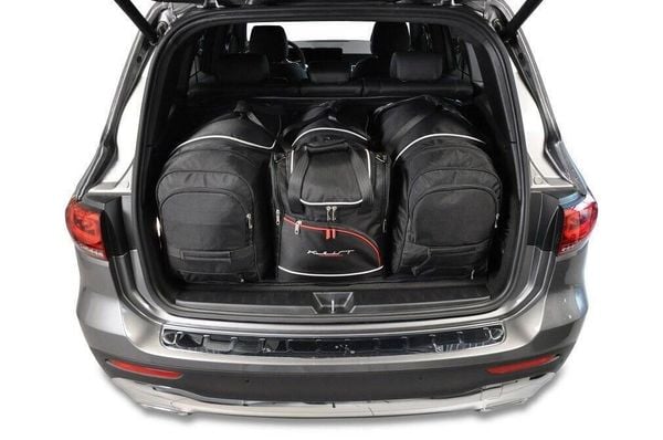Torby Do Bagażnika Mercedes-Benz Eqb Ev 2021+ 4Szt Kjust. Czarne torby podróżne KJUST, bez wzorów, z kauczuku. Za 1,250.00 zł.