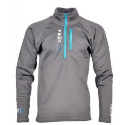 Wodoodporna bluza polarowa Peak Stretch Fleece Top. Szare bluzy damskie PEAK PADDLESPORTS, l, bez wzorów, z polaru, bez kaptura. Za 465.00 zł.