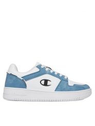 Champion Sneakersy RD18 2.0 LOW JEANS S11726-WW001 Niebieski. Niebieskie obuwie sportowe damskie Champion, z jeansu, bez zapięcia. Za 229.99 zł.