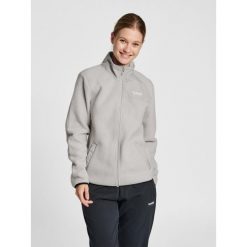 Damski polar Hummel LGC - Charla. Szare swetry klasyczne damskie Hummel, na zimę, z dzianiny, bez kołnierzyka. Za 309.00 zł.