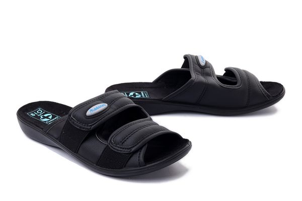 ADANEX DIK4 DIANA 17661 CZ/CZ czarny/czarny, kapcie/klapki damskie. Czarne kapcie damskie Adanex. Za 78.20 zł.