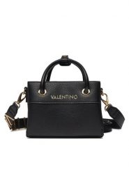 Valentino Torebka Alexia VBS5A805 Czarny. Czarne torebki klasyczne damskie Valentino, ze skóry, bez dodatków. Za 399.99 zł.