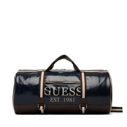 Torba podróżna Guess. Niebieskie torby podróżne Guess, z aplikacjami. Za 674.99 zł.