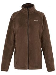 Regatta Kurtka polarowa "Lakara" w kolorze jasnobrązowym rozmiar: 40. Brązowe kurtki damskie Regatta, bez wzorów, z polaru, bez kaptura. Za 82.83 zł.