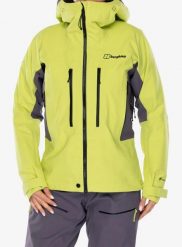 Kurtka GORE TEX damska Berghaus Extrem Vanguard GTX Jkt AF. Żółte kurtki damskie Berghaus, xs, bez wzorów, z gore-texu, bez kaptura. Za 2,308.89 zł.