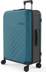 Walizka Flex 360 100 l morska. Zielone walizki ROLLINK, bez wzorów. Za 1,299.00 zł.