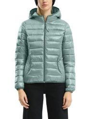 S.Oliver Kurtka pikowana w kolorze turkusowym rozmiar: XS. Niebieskie kurtki damskie S.Oliver, s, bez wzorów, bez kaptura. Za 70.90 zł.