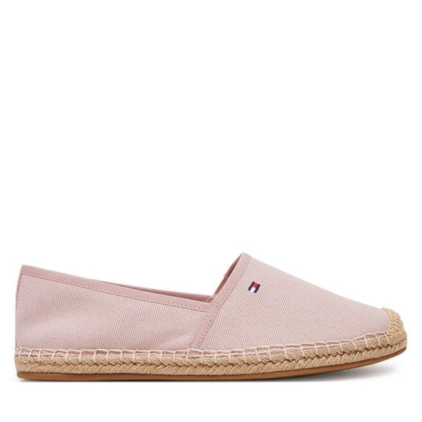 Espadryle Tommy Hilfiger. Czerwone espadryle damskie Tommy Hilfiger, bez wzorów, bez obcasa. Za 179.99 zł.
