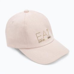 Czapka z daszkiem damska EA7 Emporio Armani Train Evolution. Czerwone czapki z daszkiem damskie EA7 Emporio Armani, bez wzorów, z bawełny. Za 209.99 zł.