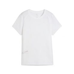 Puma Koszulka Run Graphic Mesh 52665902. Białe koszulki damskie Puma, l, bez wzorów, z meshu, bez kołnierzyka, bez ramiączek. Za 133.99 zł.