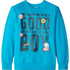 Bluza "college" bonprix turkusowy. Bluzy chłopięce marki FOUGANZA. Za 32.99 zł.