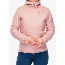 Kurtka ocieplana damska Fjallraven Keb Padded Hoodie. Czerwone kurtki damskie Fjällräven, bez wzorów, bez kaptura. Za 902.99 zł.