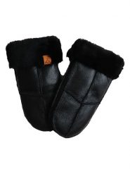 Kaiser Naturfellprodukte Wełniane rękawiczki "Nappa" w kolorze czarnym rozmiar: 7. Czarne rękawiczki damskie Kaiser Naturfellprodukte, bez wzorów, z materiału. Za 82.99 zł.