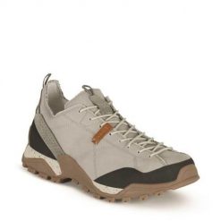 Buty trekkingowe damskie Aku Nativa Canvas. Szare obuwie trekkingowe damskie Aku, z gumy, bez zapięcia. Za 349.00 zł.