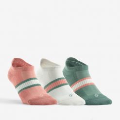 Skarpety sportowe tenis Artengo RS500 Edge niskie 3 pary. Skarpetki damskie ARTENGO, bez wzorów, z bawełny. Za 39.99 zł.