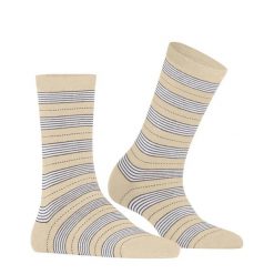 Skarpetki damskie Falke. Brązowe skarpetki damskie Falke, bez wzorów, z materiału. Za 121.00 zł.