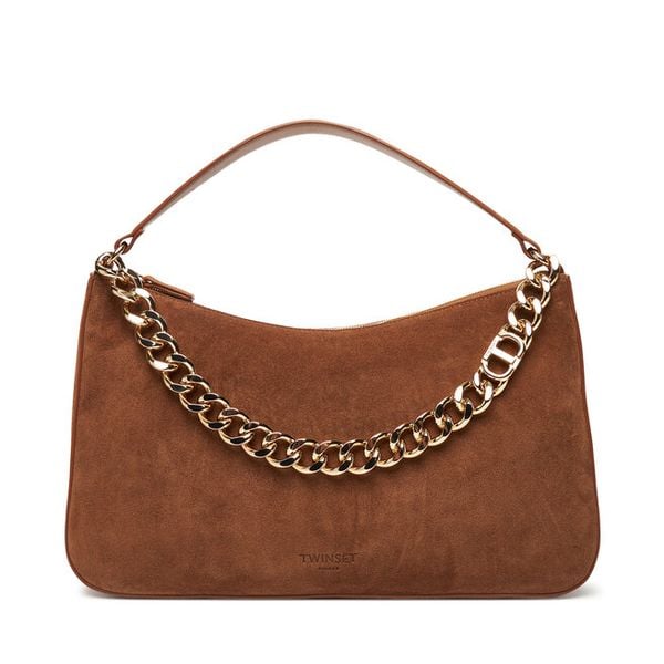 Torebka TWINSET. Brązowe torebki klasyczne damskie Twinset, bez dodatków. Za 1,199.00 zł.