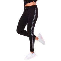 Leginsy fitness damskie Leggins COMFY. Czarne legginsy sportowe damskie Gym Hero, xs, bez wzorów, z bawełny, na fitness i siłownię. Za 99.99 zł.