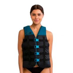 Kamizelka asekuracyjna JOBE Dual Life Vest. Czarne kamizelki damskie JOBE, xl, bez wzorów, bez kaptura. Za 335.00 zł.