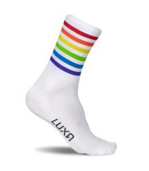 Skarpetki Rowerowe Luxa Stripes. Skarpetki damskie LUXA, bez wzorów, z materiału. Za 49.90 zł.