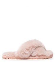 EMU Australia Kapcie Mayberry Frost W12013 Różowy. Czerwone kapcie damskie EMU Australia, ze skóry. Za 299.99 zł.