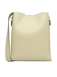 GINO ROSSI Torebka EO-WEN-3 Żółty. Żółte torebki klasyczne damskie Gino Rossi, z materiału, bez dodatków. Za 349.99 zł.