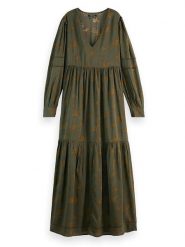 Scotch & Soda Sukienka w kolorze khaki rozmiar: 40. Brązowe sukienki damskie Scotch & Soda, bez wzorów, bez ramiączek. Za 343.73 zł.