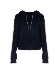 Bluza trekking damska. Niebieskie bluzy damskie Champion, l, bez wzorów, z bawełny, z kapturem. Za 145.00 zł.