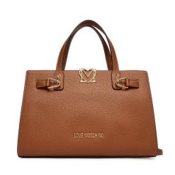Torebka LOVE MOSCHINO. Brązowe torebki klasyczne damskie Love Moschino, bez dodatków. Za 1,009.00 zł.