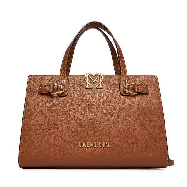 Torebka LOVE MOSCHINO. Brązowe torebki klasyczne damskie Love Moschino, bez dodatków. Za 1,009.00 zł.