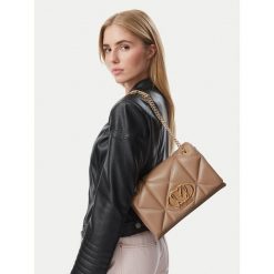 Torebka LOVE MOSCHINO. Brązowe torebki klasyczne damskie Love Moschino, bez dodatków. Za 1,029.00 zł.