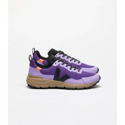 Buty damskie Veja DEKKAN ALVEOMESH PURPLE_BLACK (DC1820580A). Fioletowe obuwie sportowe damskie Veja, bez zapięcia, do biegania. Za 599.00 zł.