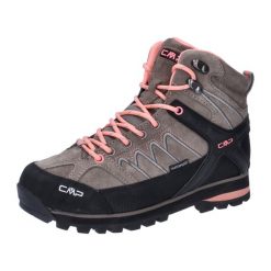Damskie buty trekkingowe CMP Moon. Brązowe obuwie trekkingowe damskie CMP, z gumy, bez zapięcia. Za 447.50 zł.