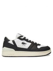 Lacoste Sneakersy 7-48SFA0052 Czarny. Czarne obuwie sportowe damskie Lacoste, ze skóry, bez zapięcia. Za 319.99 zł.