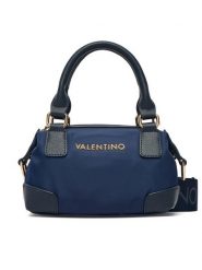 Valentino Torebka Jenny Re VBSA9T06 Granatowy. Niebieskie torebki klasyczne damskie Valentino, z materiału, bez dodatków. Za 399.99 zł.